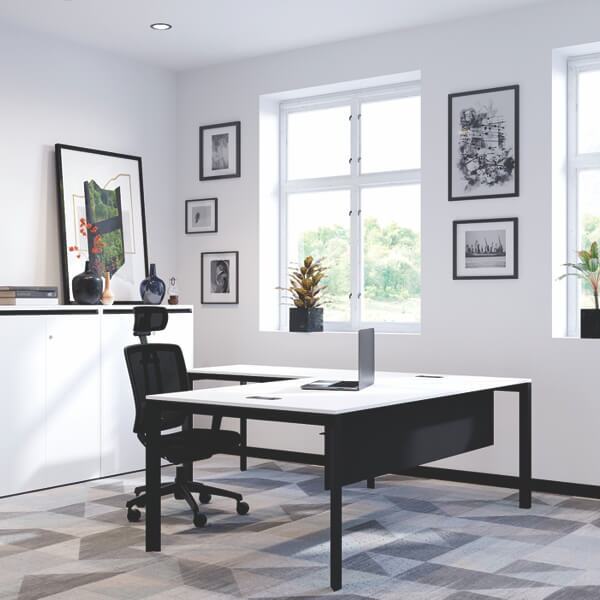 Diamond Exec Executive Desk for Offices | Cecil Nurse