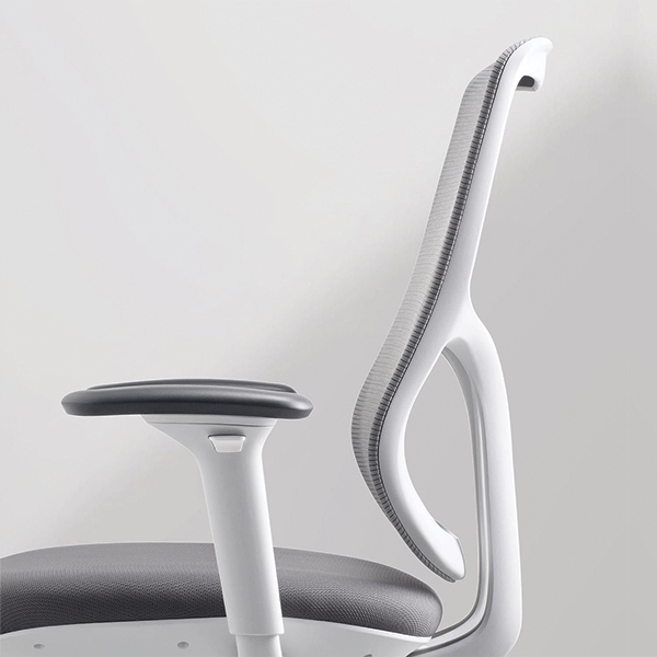 Chic Light Grey Office Chair for Offices | Cecil Nurse